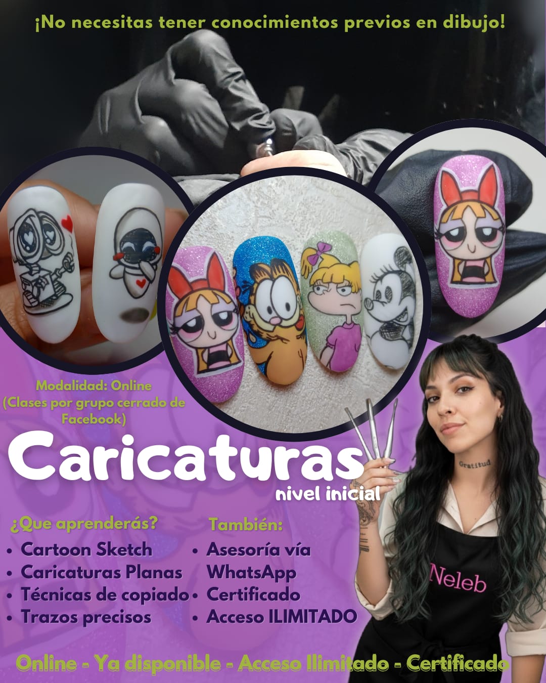 Curso de Caricaturas Nivel Inicial